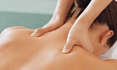 Urut tulang tonggong cervical sareng osteochondrosis