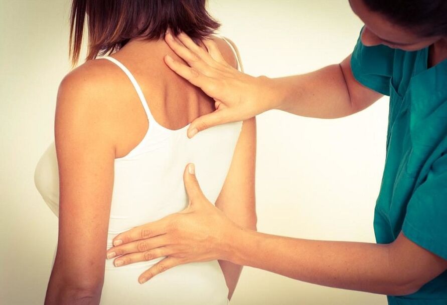 ujian ku spesialis pikeun oseochondrosis